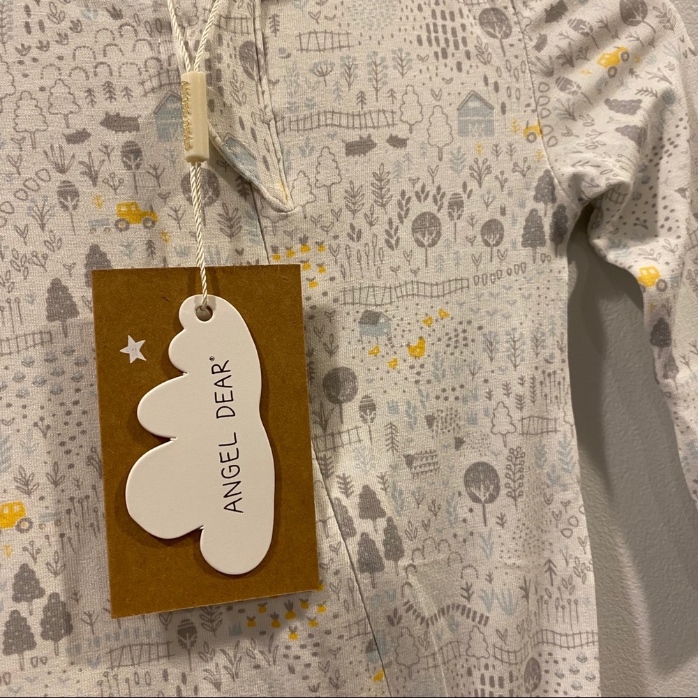 SOFT Bamboo Blend Footie Pajamas from Angel Dear - Picture 2 of 5